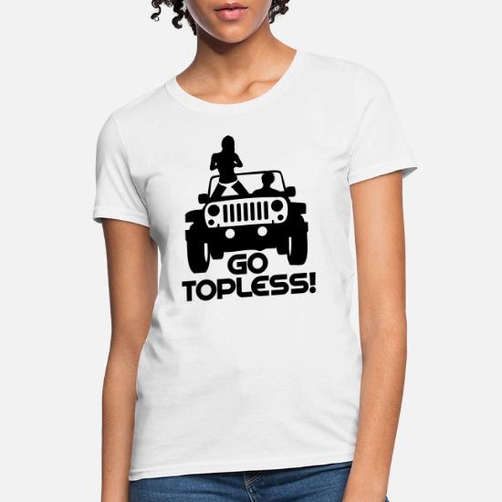 A0240 JEEP GO TOPLESS JK' Women's T 